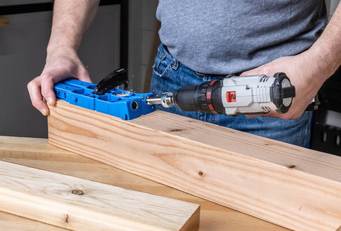 Kreg KPHJ920 Pocket Hole Jig, 1-1/2 in Clamping, 2-Guide Hole