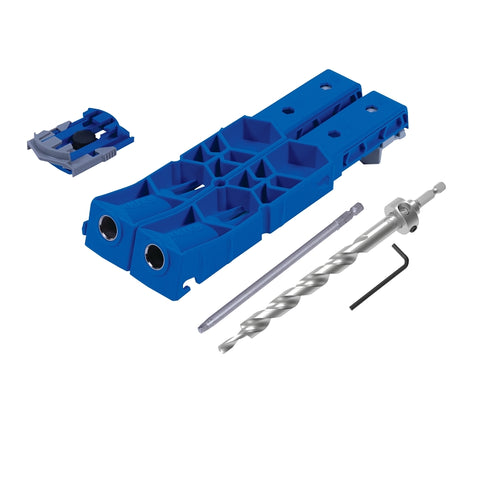 Kreg KPHJ920 Pocket Hole Jig, 1-1/2 in Clamping, 2-Guide Hole