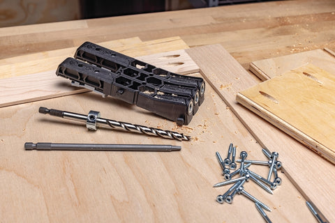 Kreg KPHJ230 Pocket-Hole Jig Micro, Polymer/Steel