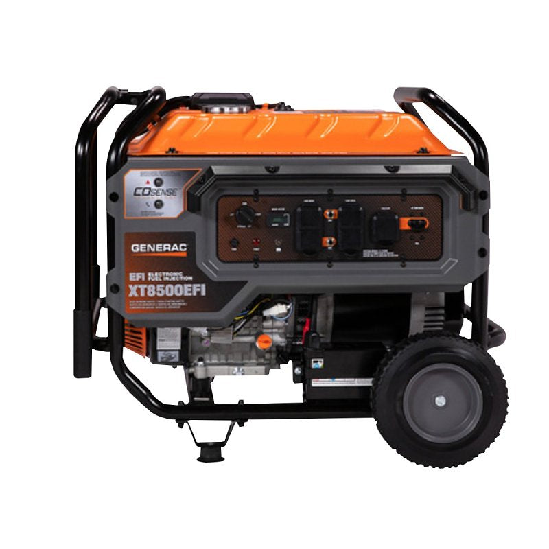 Generac XT Series 7247 Generator, 120/240 VAC, 8500/10,000 W Output, 8 ...