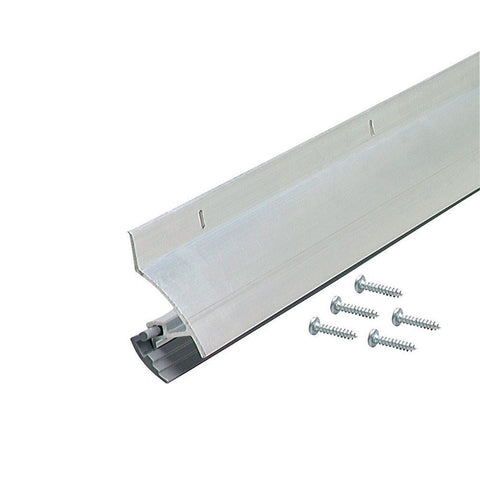 M-D Building Products Aluminum Door Bottom 36 in. L x 1-5/16 in. Metallic