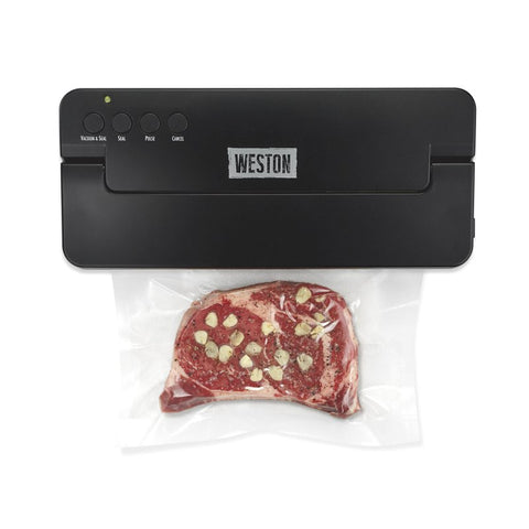 Weston 65-2061-W Compact Vacuum Sealer, 11 in L Sealing Bar
