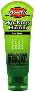 O'Keeffe's Working Hands Series K0290001 Hand Cream, 3 oz Tube, Mild Stearic Acid
