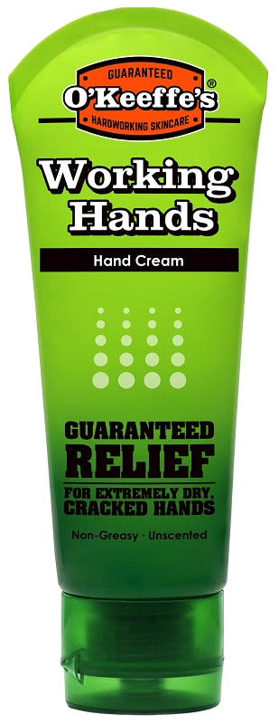 O'Keeffe's Working Hands K0290001 Series Hand Cream, 3 oz Tube, Mild S ...