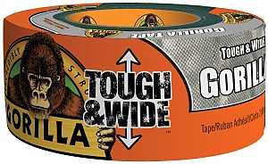 Gorilla 6073502 Duct Tape, 30 yd L, 2.88 in W, Silver