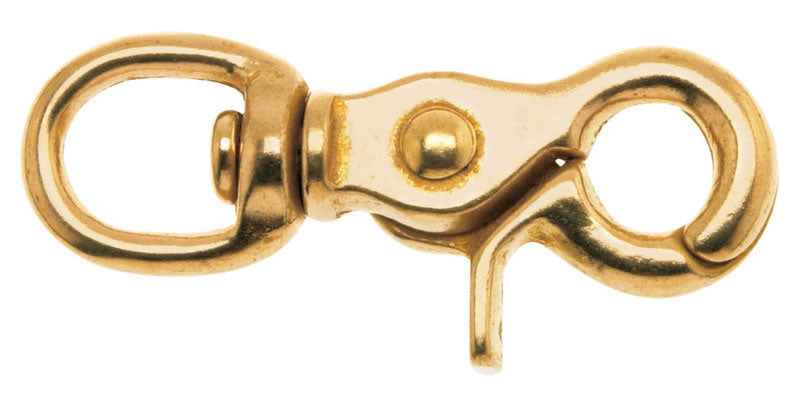 Campbell Chain Polished Trigger Snap 1/2 in. Dia. x 2-1/2 in. L 40 lb ...