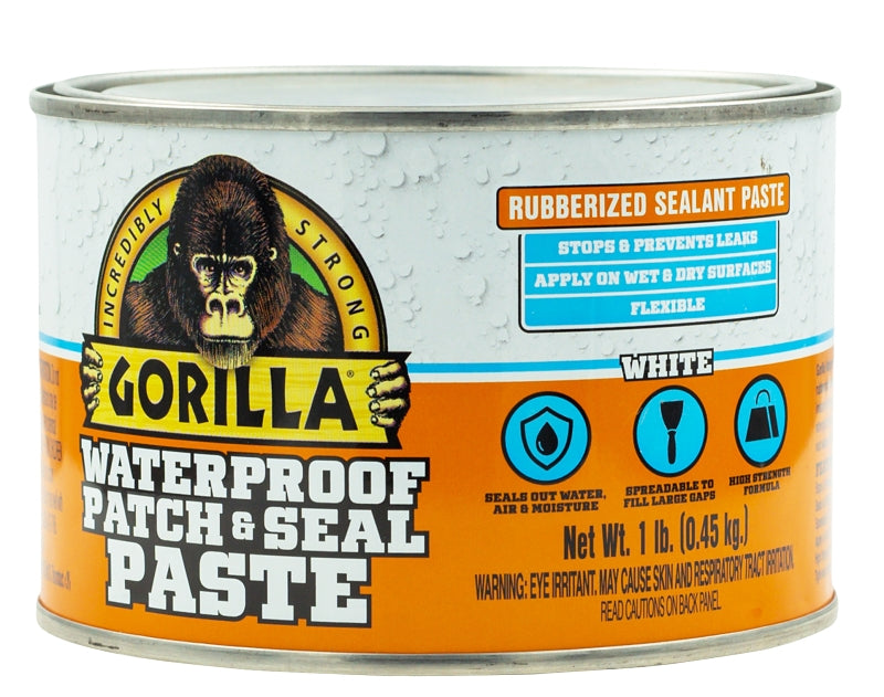Gorilla 109406 Rubberized Patch, Paste, White, 1 lb – Shell Lumber and ...