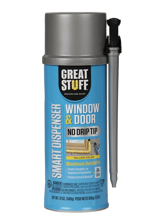 Great Stuff 99108862 Insulating Foam Sealant, Reusable, 12 oz