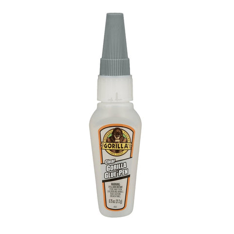 Gorilla 102175 Glue, Crystal Clear, 0.75 oz Pen