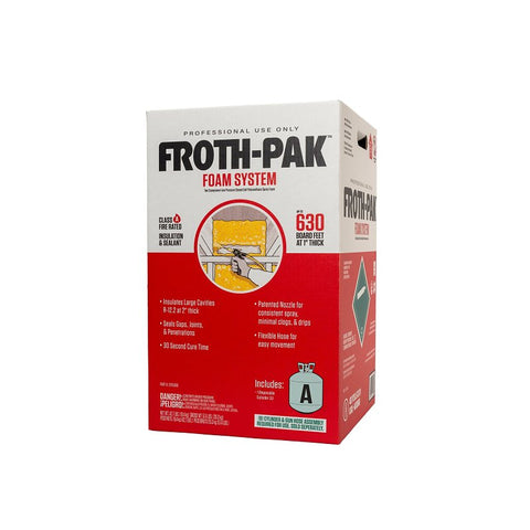 Froth-Pak 12115832 Spray Foam Insulation and Sealant Part A, Brown