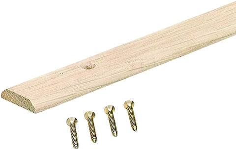 M-D 85233 Seam Binder, 36 in L, 1-1/4 in W, Smooth Surface, Hardwood
