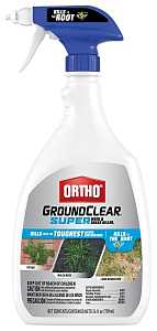 Ortho GroundClear 4653005 Weed and Grass Killer, Liquid, Light Yellow, 24 oz Bottle