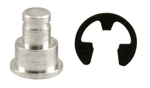 Prime-Line E Jalousie or Awning Window Pin 3/16 in. W x 3/8 in. L White Aluminum 4 pk