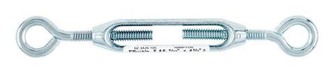 Hampton 0.2 2.5 in. L Zinc Plated Steel/Aluminum Eye and Eye 1 pk Turnbuckle