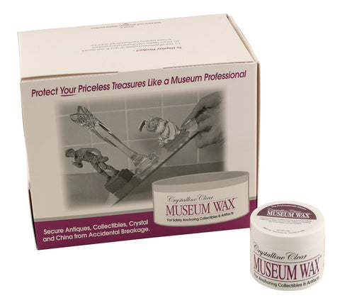 Quake Hold Clear Museum Wax 2 oz.