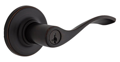 Weiser Belmont Series 9GLC5350-033 Entry Lever, Venetian Bronze, Residential, Re-Key Technology: SmartKey, 3 Grade