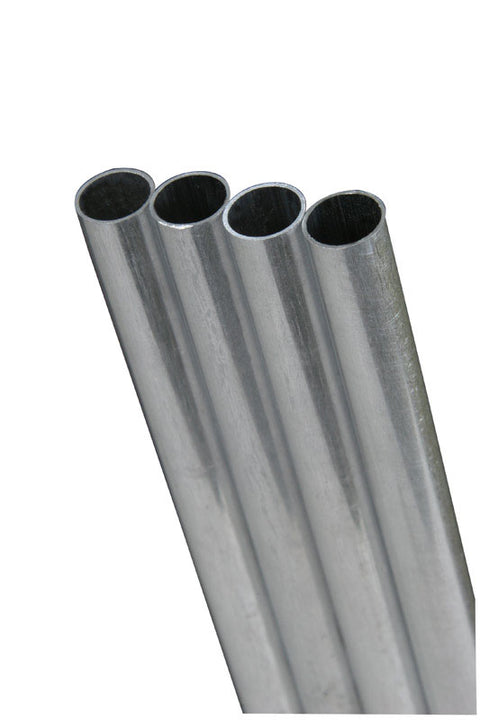 K&S 3/32 in. Dia. x 12 in. L Round Aluminum Tube