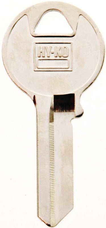 Hy-Ko 11010VR2 Key Blank, Brass, Nickel, For: Viro Cabinet, House Locks and Padlocks, Pack of 10