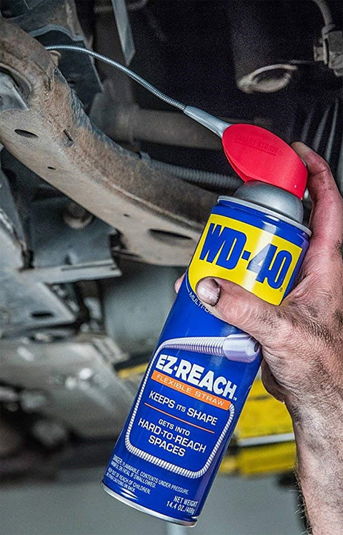 WD-40 EZ-REACH 490194 Multi-Use Flexible Straw Lubricant, 14.4 oz, For Tools, Hinges, Gears and Auto Maintenance