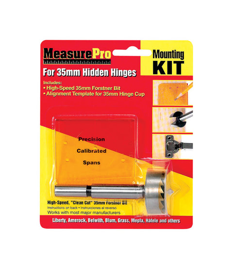 Measure Pro Hidden Hinge Mounting Kit