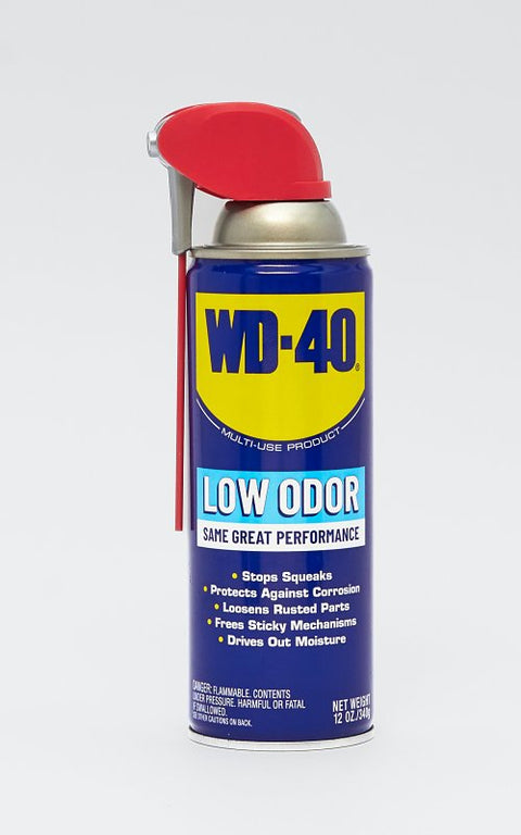 WD-40 490798 Low-Odor Multi-Use Lubricant, 12 oz Aerosol Can, Liquid, For Interior Home and Professional Maintenance
