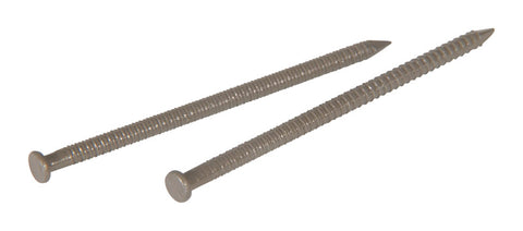 Hillman Flat 1 in. L Panel Nail Annular Ring Shank Steel 0.058 Ga. 6 oz.