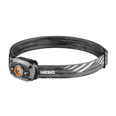 Nebo MYCRO Series NEB-HLP-0011 Headlamp and Cap Light, 200 mAh, Lithium Polymer, Rechargeable Battery, 400