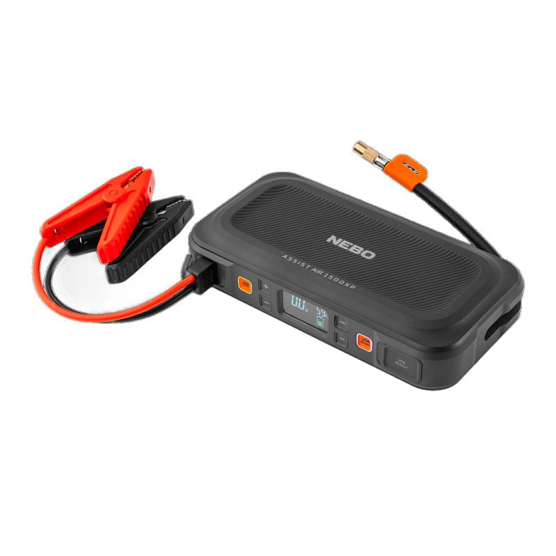 Nebo Assist Air 1500XP NEB-JMP-0005 Jump Starter and Air Compressor, 1 ...