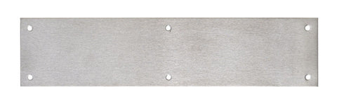 Tell 3-1/2 in. H x 15 in. L Satin Push Plate