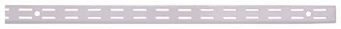 ProSource 25203PHL Shelf Standard, 2 mm Thick Material, 1 in W, 48 in H, Steel, White