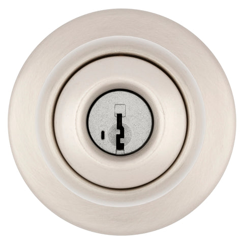 Kwikset 400P156ALRCSK3BX Entry Knob, Satin Nickel, K3 Keyway, 3 Grade, Pack of 3
