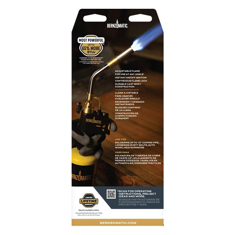 BernzOmatic TS8000 Max Heat Torch, Aluminum
