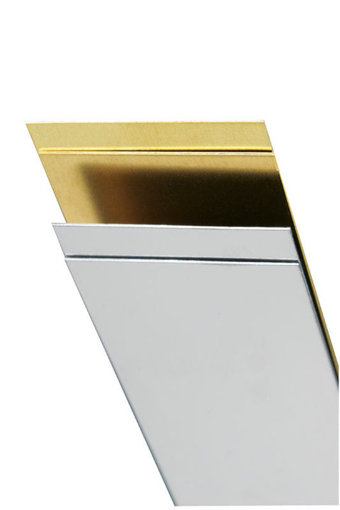 K&S 0.018 in. x 1 in. W x 12 in. L Stainless Steel Metal Strip