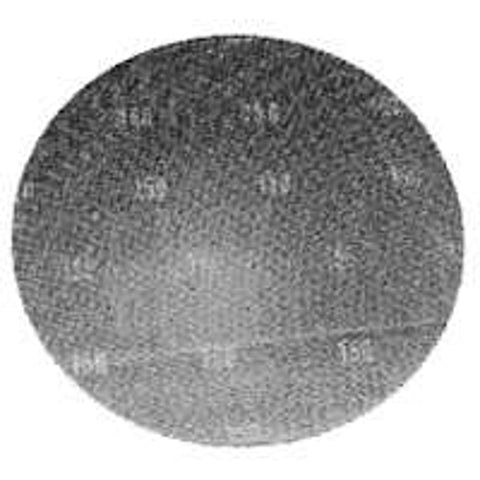 Essex Silver Line 17SC150 Sanding Disc, 17 in Dia, 150 Grit, Very Fine, Screen Cloth Backing