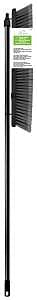 Simple Spaces 3024 Push Broom, 24 in L Trim, 55-1/8 in L, Threaded, Metal Handle