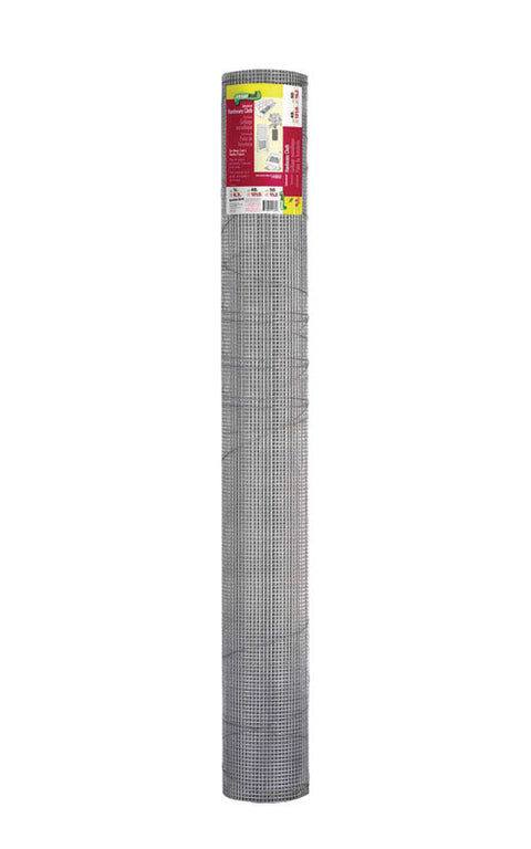 Garden Zone 48 in. W x 50 ft. L Steel Hardware Cloth 1/4 in.