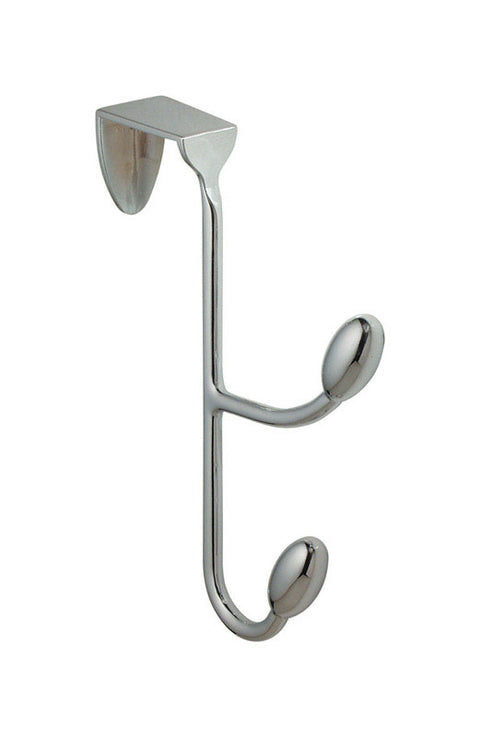 InterDesign Medium Orbinni Over the Door Double Hook 4 in. L Steel 10 lb. 1 pk