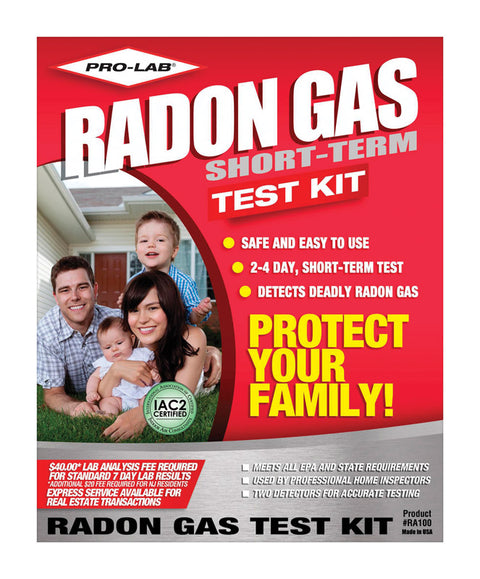 Pro-Lab Radon Gas Test Kit