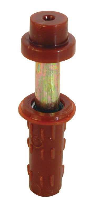 Prime-Line Slide-Co Top mount Pivot and Guide Brown 1 pk