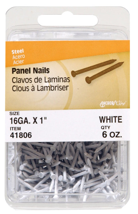 Hillman Flat 1-5/8 in. L Panel Nail Spiral Steel 0.058 Ga. 6 oz.