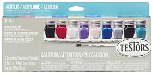 Testors 281236 Craft Paint Set, 0.25 oz