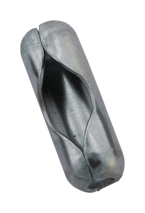 Hillman Aluminum Silver Bands/Caps Ball Chain Connector