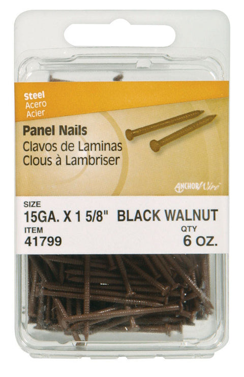 Hillman Flat 1-5/8 in. L Panel Nail Smooth Steel 15 Ga. 6 oz.