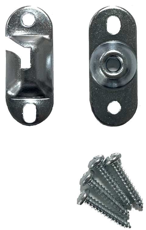 ralph friedland 763 Roller Shade Bracket, 1-1/4 in H Dimensions, Steel, Zinc, For: 15/16 to 1-1/4 in Roller