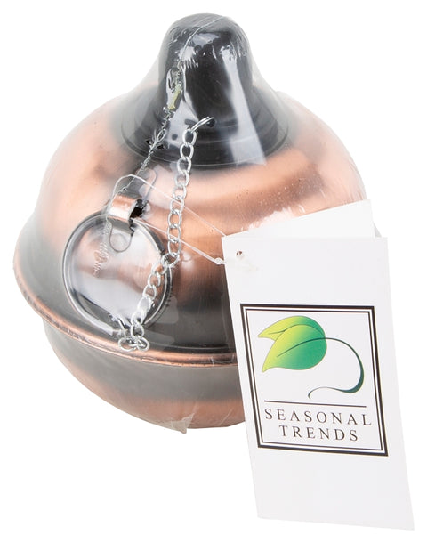 Seasonal Trends GB-3709 Patio Torch, Fiberglass/Steel, Antique Bronze, Copper, Pack of 8