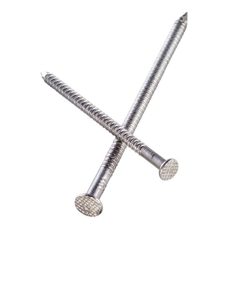 Simpson Strong-Tie Checkered 3 in. L Deck Nail Annular Ring Shank Stainless Steel 10 D 10 5