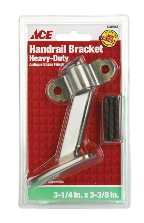 Ace Steel Heavy Duty Hand Rail Bracket 3-3/8 in.