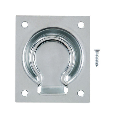 Ace Chest Ring Flush Pull 3 in. L Zinc Plated 1 pk