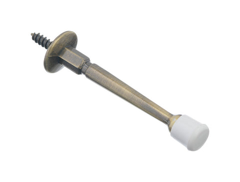 Ace Metal Rigid Door Stop 3 in. L Antique Brass