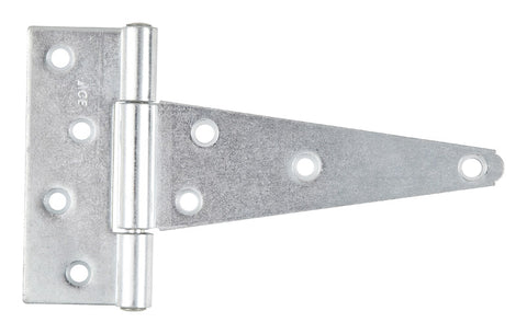 Ace Steel Heavy Duty T Hinge 6 in. L Zinc 1 pk
